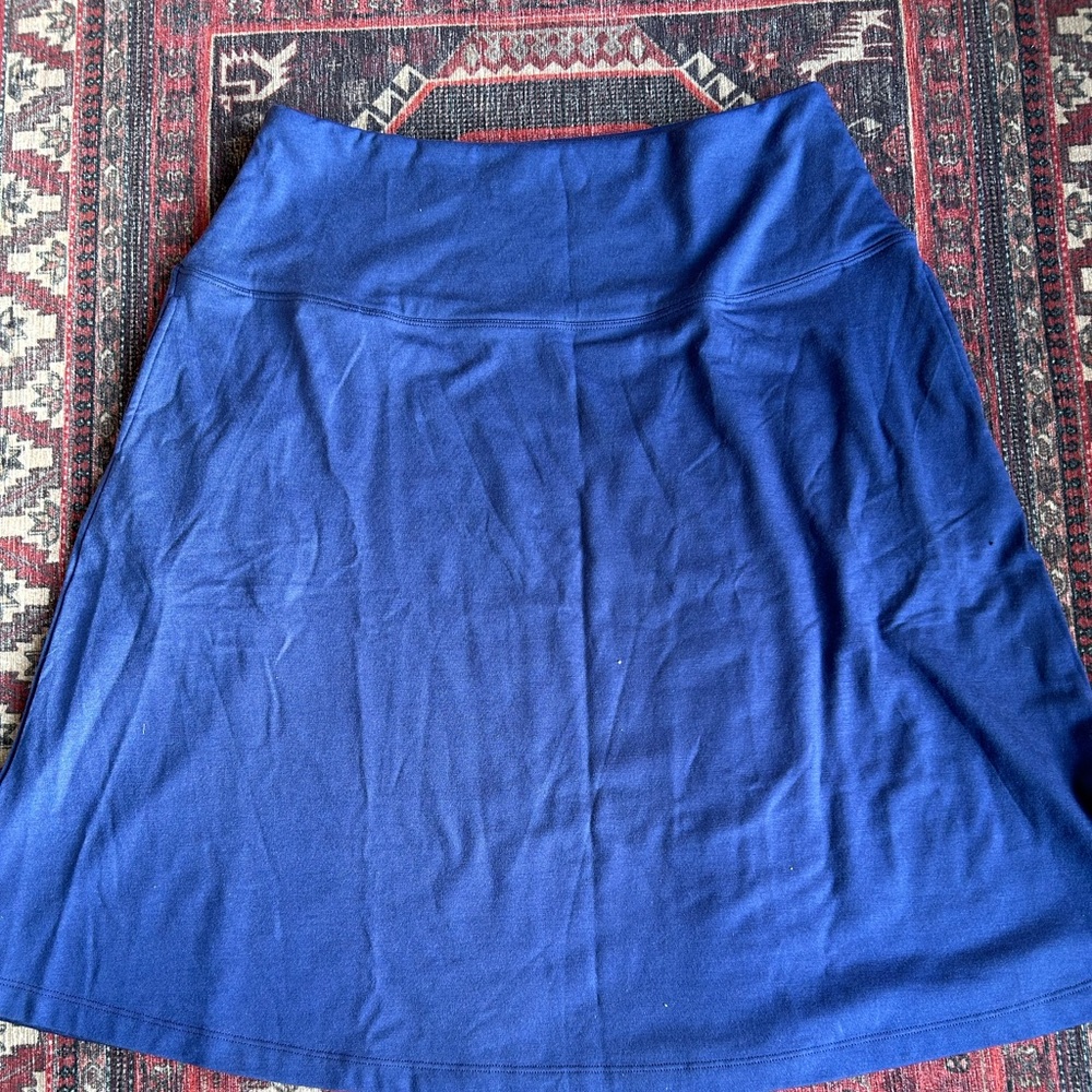 Woolx Merino Flowy Midi Skirt